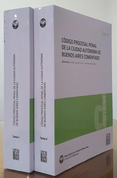 Código procesal penal de la Ciudad Autonoma de Buenos Aires comentado 2 ts.