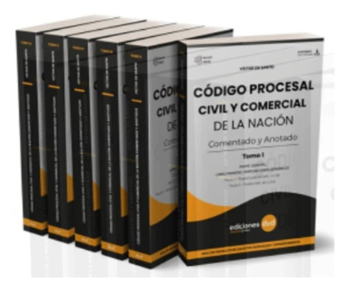 Código procesal civil y comercial de la nacion. (6 tomos)