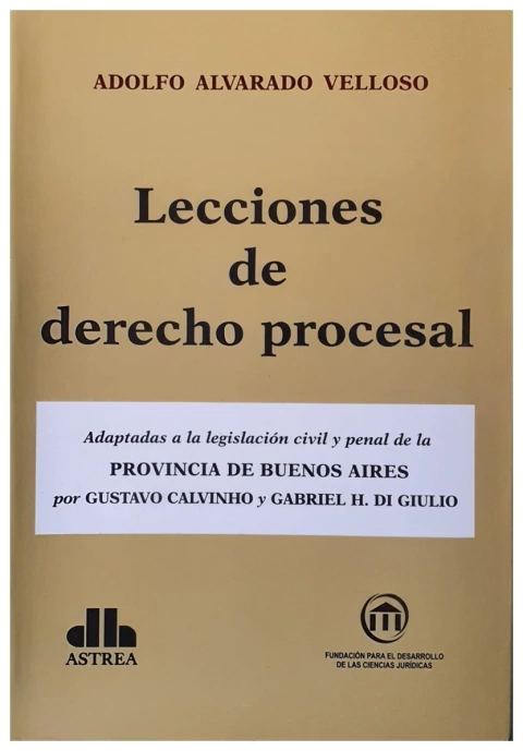 Lecciones de derecho procesal. Buenos Aires