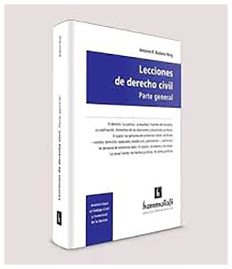 Lecciones de derecho civil. Parte general