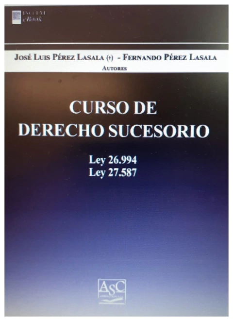 Curso de Derecho Sucesorio