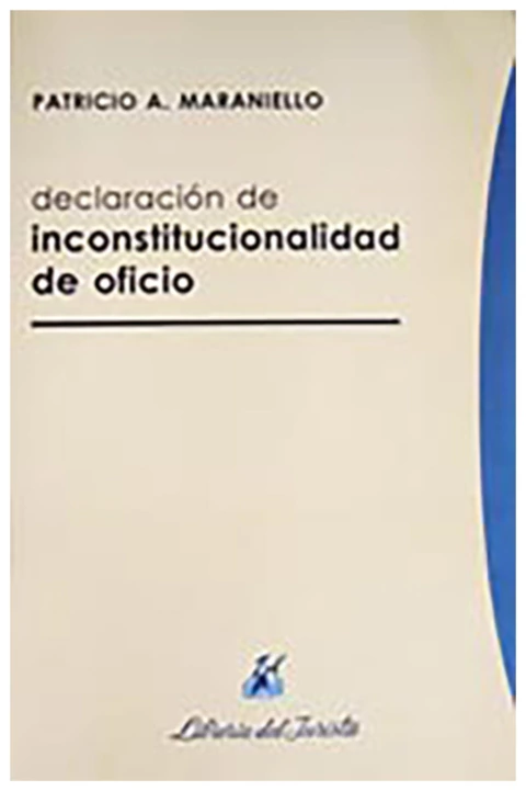 Declaracion de inconstitucionalidad de oficio
