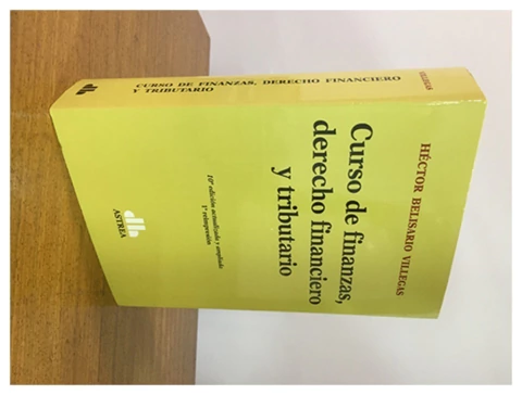 Cur so de finanzas, derecho financiero y tributario