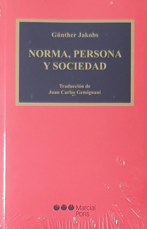 Norma, persona y sociedad