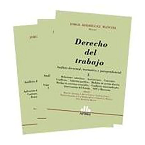 Derecho del trabajo. 3 tomos