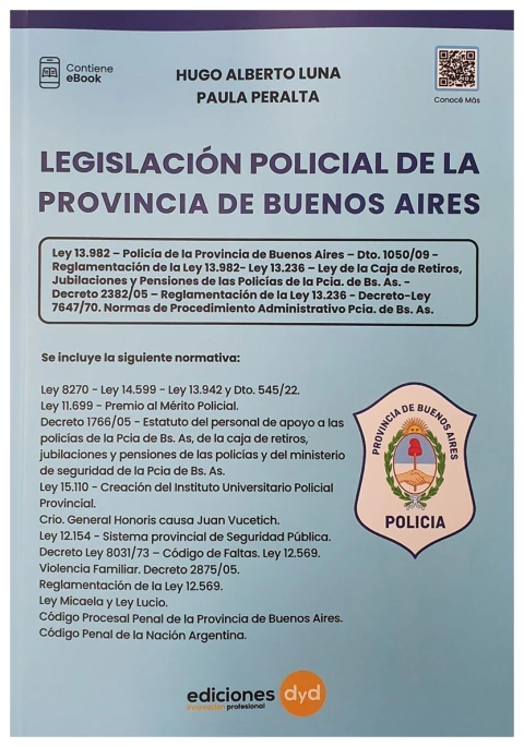 Legislación Policial de la Provincia de Buenos Aires