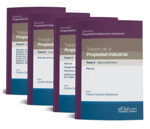 Tratado de la propiedad industrial. 4 tomos