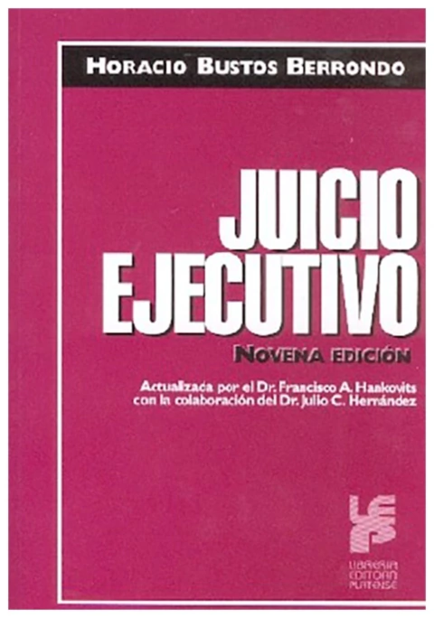 Juicio ejecutivo