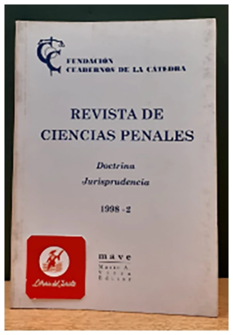 Revista de Ciencias Penales. N° 2 - 1998