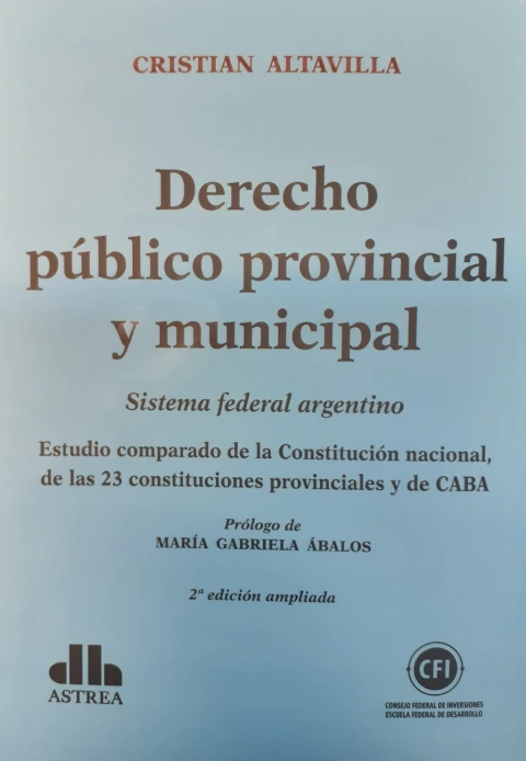 Derecho público provincial y municipal