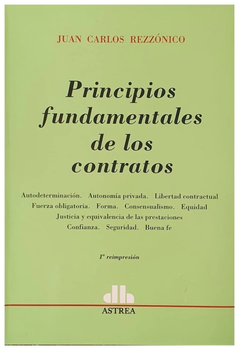 Principios fundamentales de los contratos