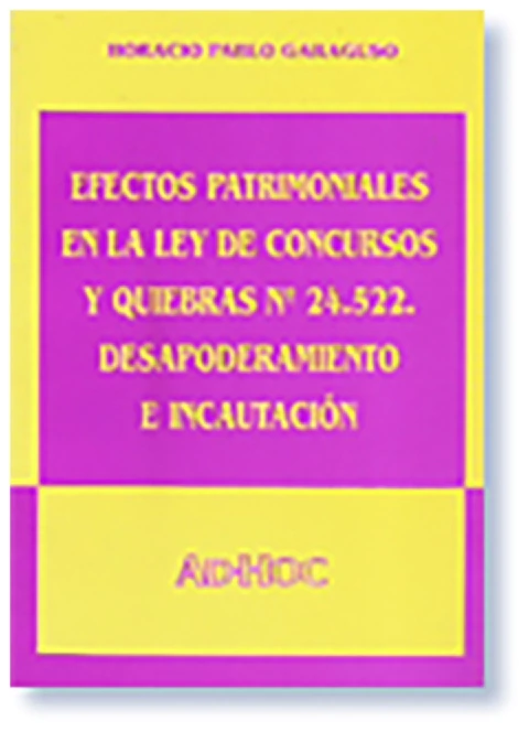 Efectos patrimoniales en la Ley de concursos y quiebras Nº 24.522