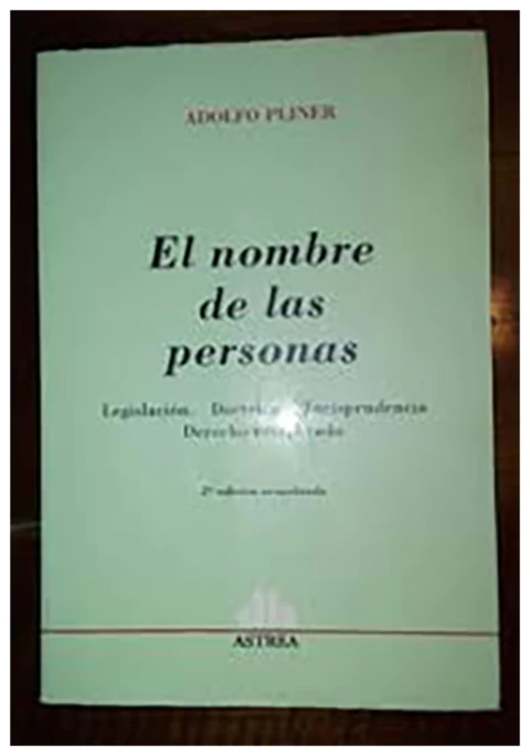 El nombre de las personas