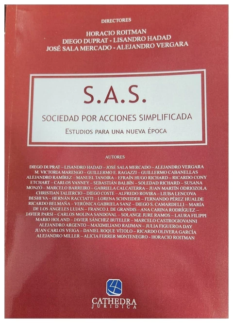 S.A.S. Sociedad por acciones simplificadas