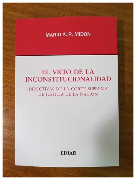 El Vicio de la Inconstitucionalidad