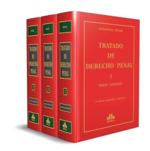 Tratado de derecho penal. 3 tomos. Encuadernado