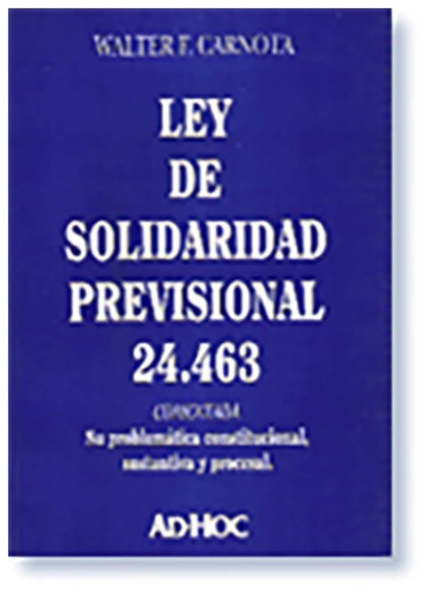 Ley de solidaridad previsional 24.463
