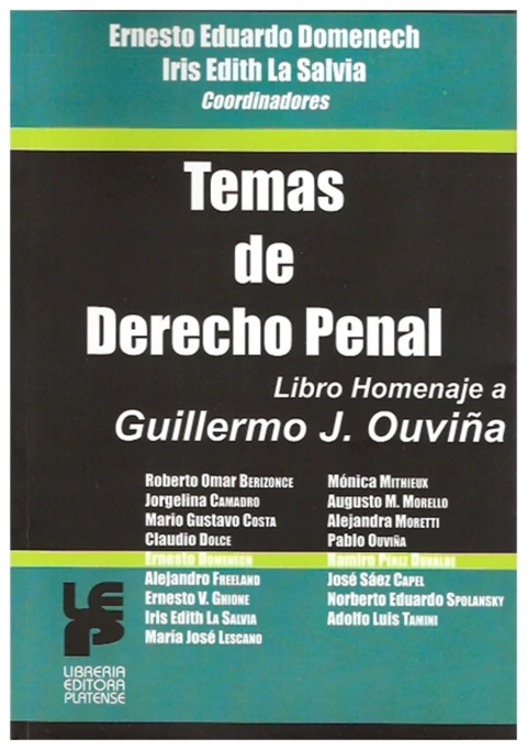 Temas de derecho penal