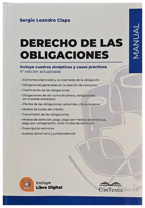 Derecho de las obligaciones. 4a edición actualizada