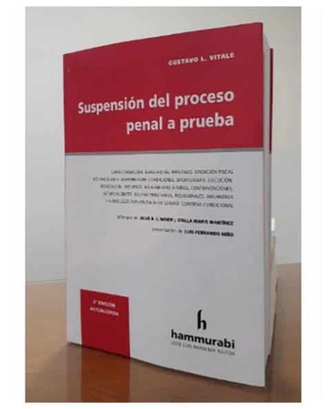 Suspension Del Proceso Penal a Prueba 3ra. edic.