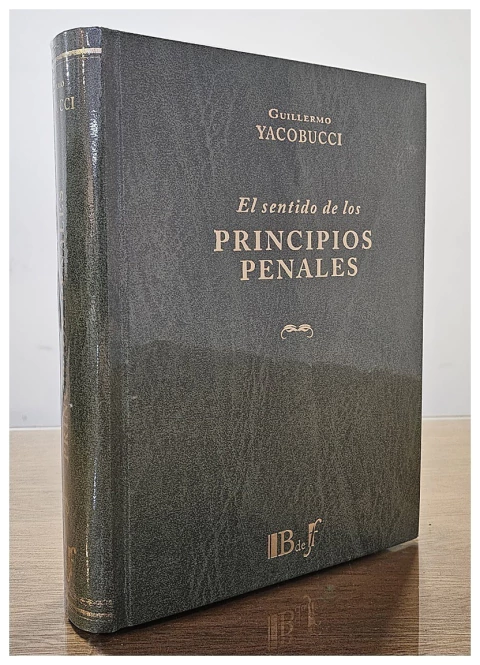 El sentido de los principios penales - Encuadernado