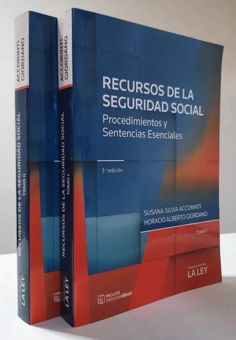 Recursos de la Seguridad Social. 2 tomos