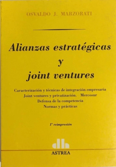 Alianzas estrategicas y joint ventures