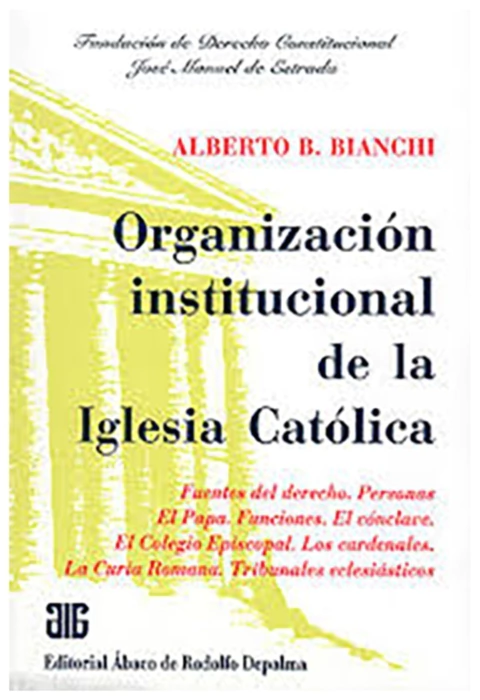 Organizacion institucional de la Iglesia Catolica