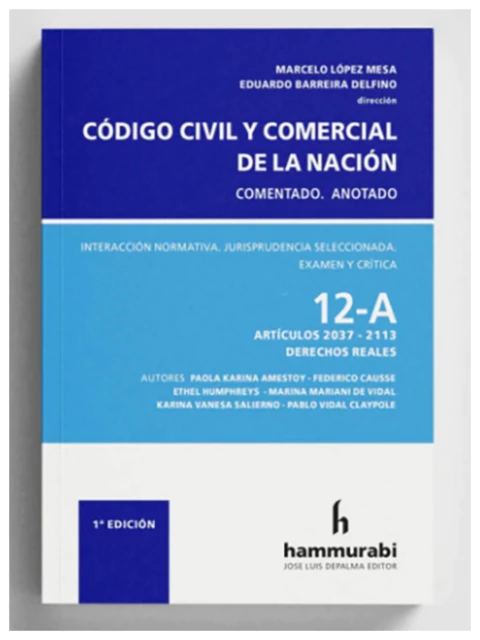 Código Civil y Comercial. Comentado. Tomo 12 A