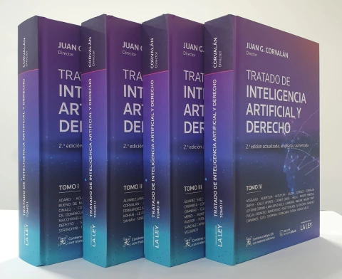Tratado de Inteligencia Artificial y Derecho 4 tomos 2da. edicion
