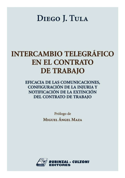 Intercambio telegrafico en el contrato de trabajo