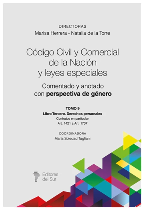 Código Civil y Comercial de la Nación. Tomo 9