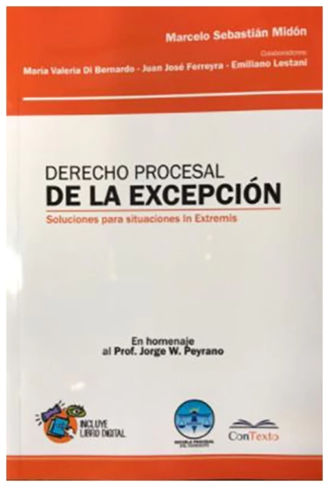 Derecho Procesal de la Excepcion.