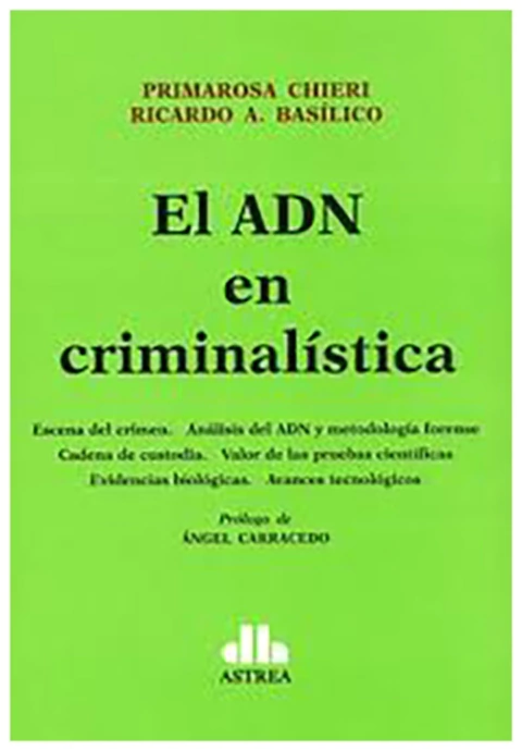 El ADN en criminalistica