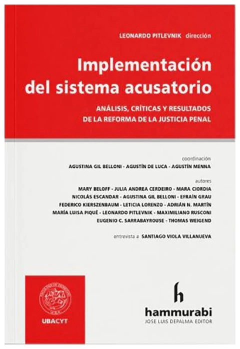Implementacion del sistema acusatorio