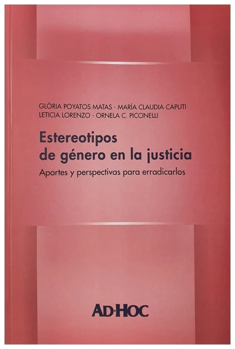 Estereotipos de género en la justicia