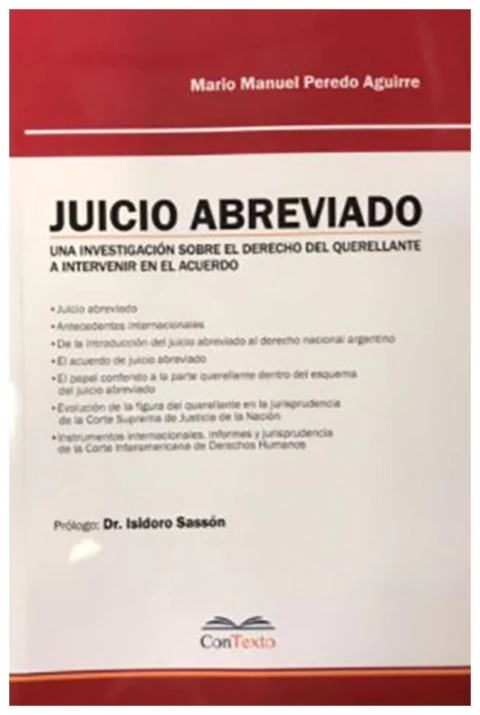 Juicio Abreviado.
