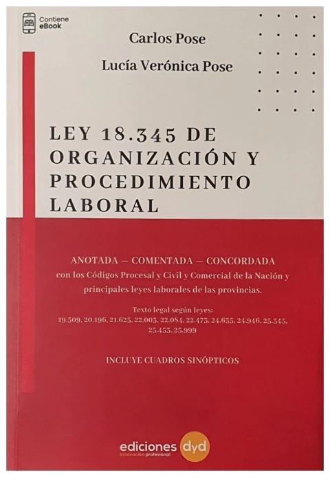 Ley 18345 de organizacion y procedimiento laboral