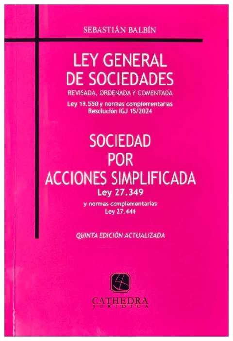 Ley general de sociedades 2025