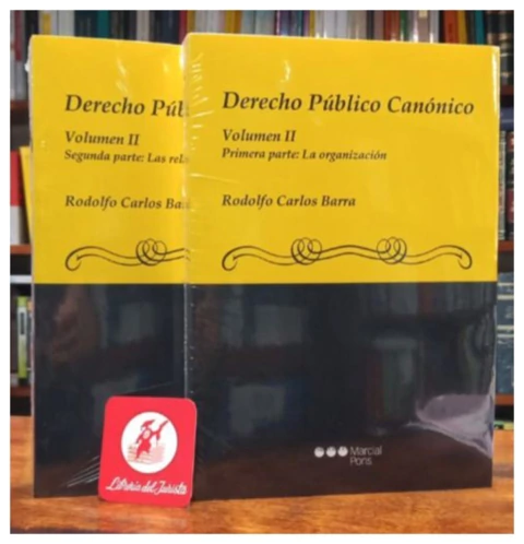 Derecho Publico Canonico vol. 2 primera y segunda parte
