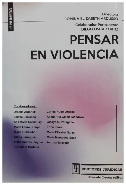 Pensar en violencia