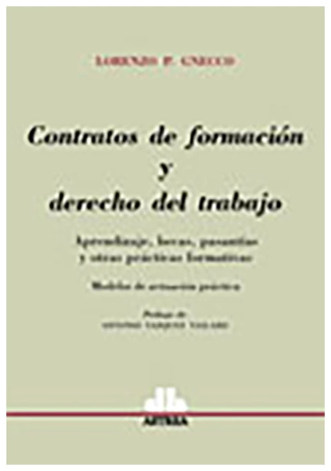 Contratos de formacion y derecho del trabajo