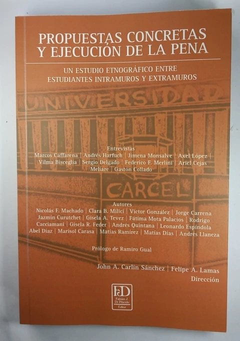 Propuestas Concretas y Ejecucion de la Pena