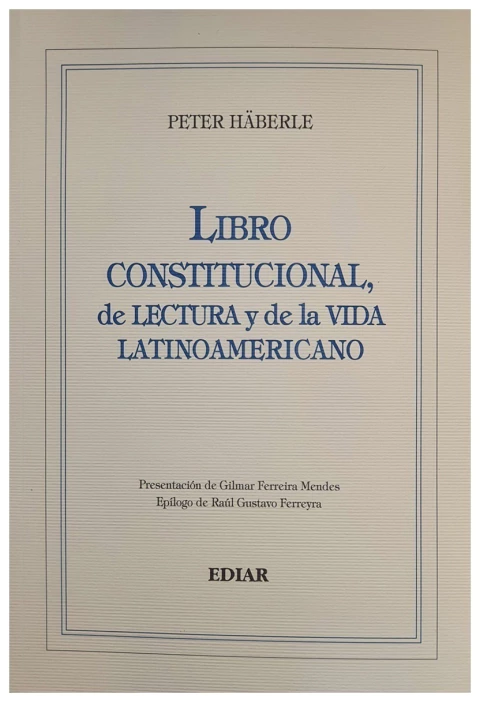 Libro constitucional, de lectura y de la vida latinoamericano