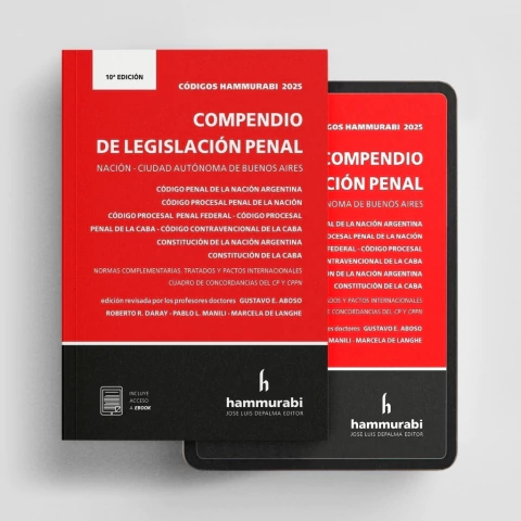 Compendio de legislación penal (NACIÓN - CABA) 2025 10ª Ed