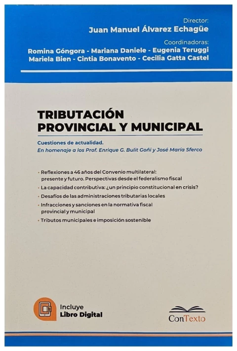 Tributación provincial y municipal