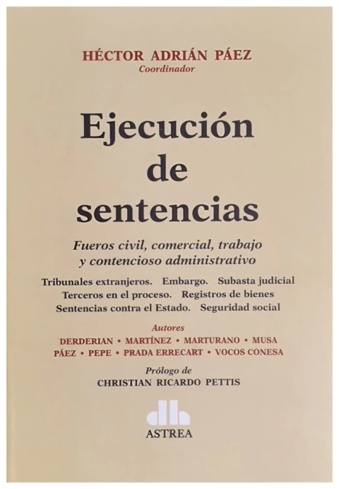 Ejecucion de sentencias