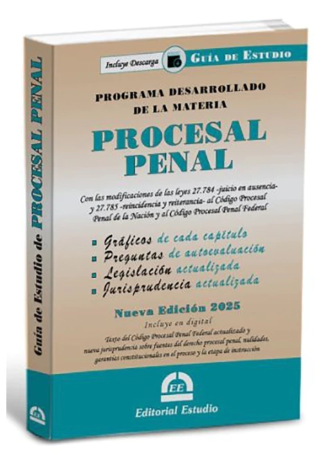 Guía de Estudio: Procesal Penal - 2025