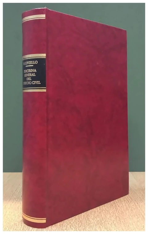 Doctrina general del derecho civil - Encuadernado