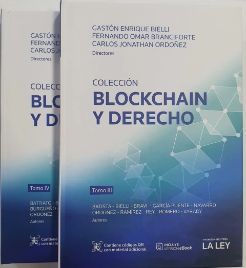 Blockchain y Derecho. Tomos 3 y 4